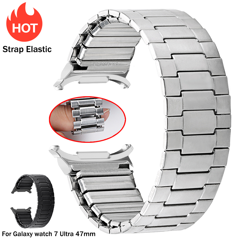 Motorola Smartwatch Accessories - No Gap Elastic Steel Straps for