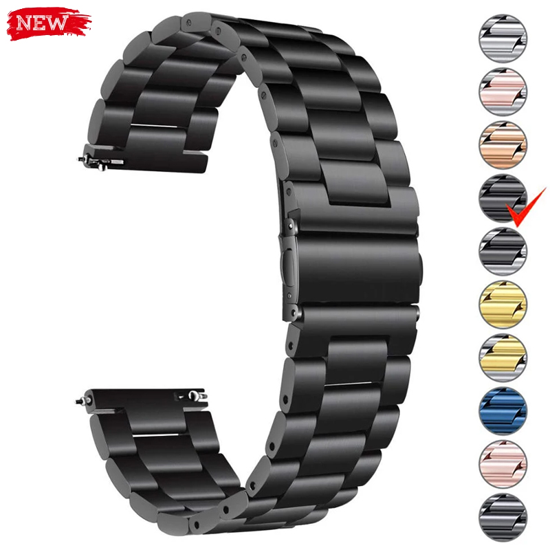 Motorola Smartwatch Accessories - 22mm 20mm Metal Band for Samsung