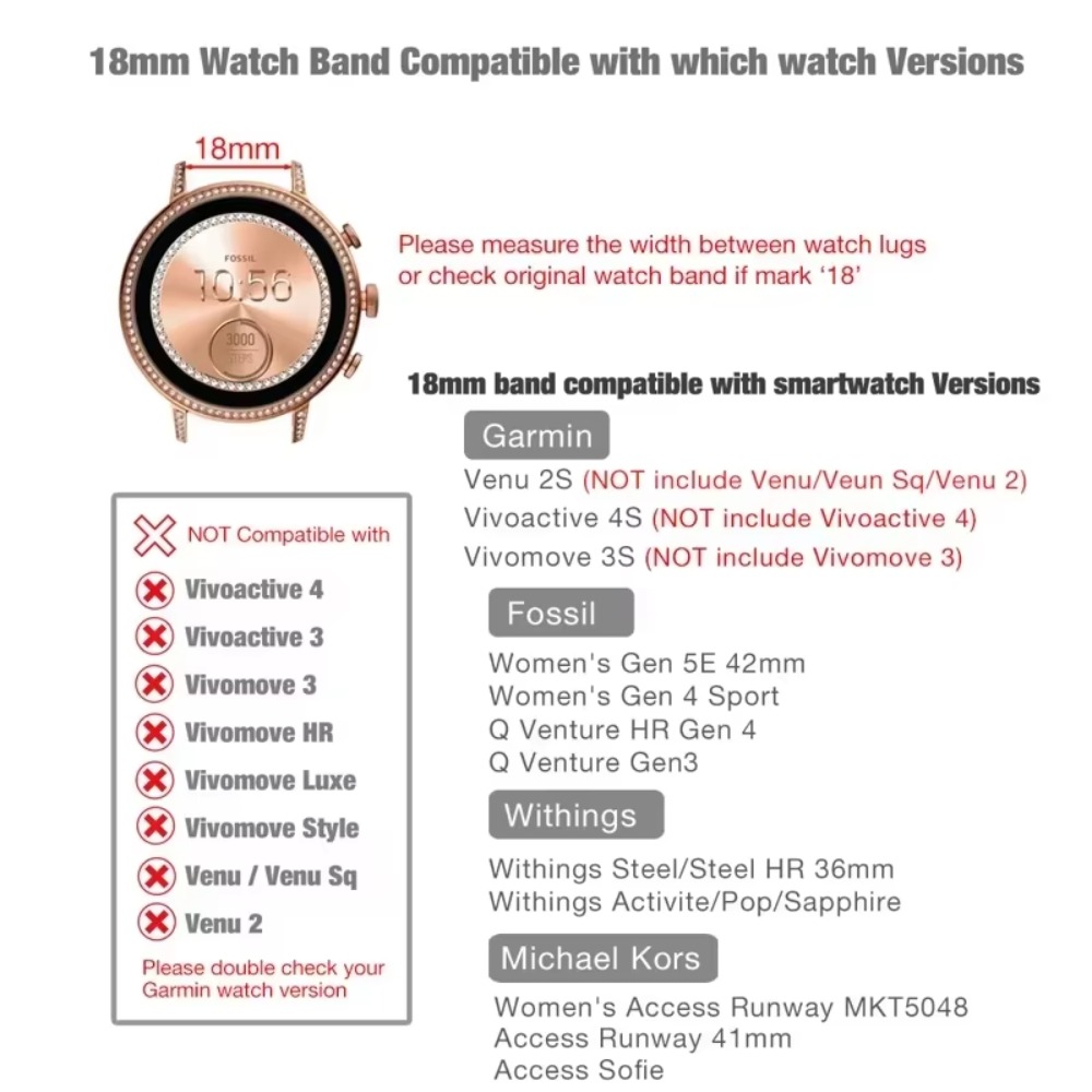 18mm Silicone Strap for Huawei - Titan Smartwatch Accessories ulasan dan harga