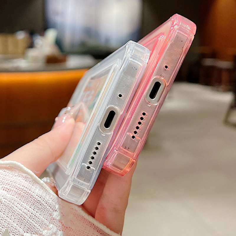 Card Slot Soft TPU Case For Xi - Xiaomi Redmi Note 13 ulasan dan harga
