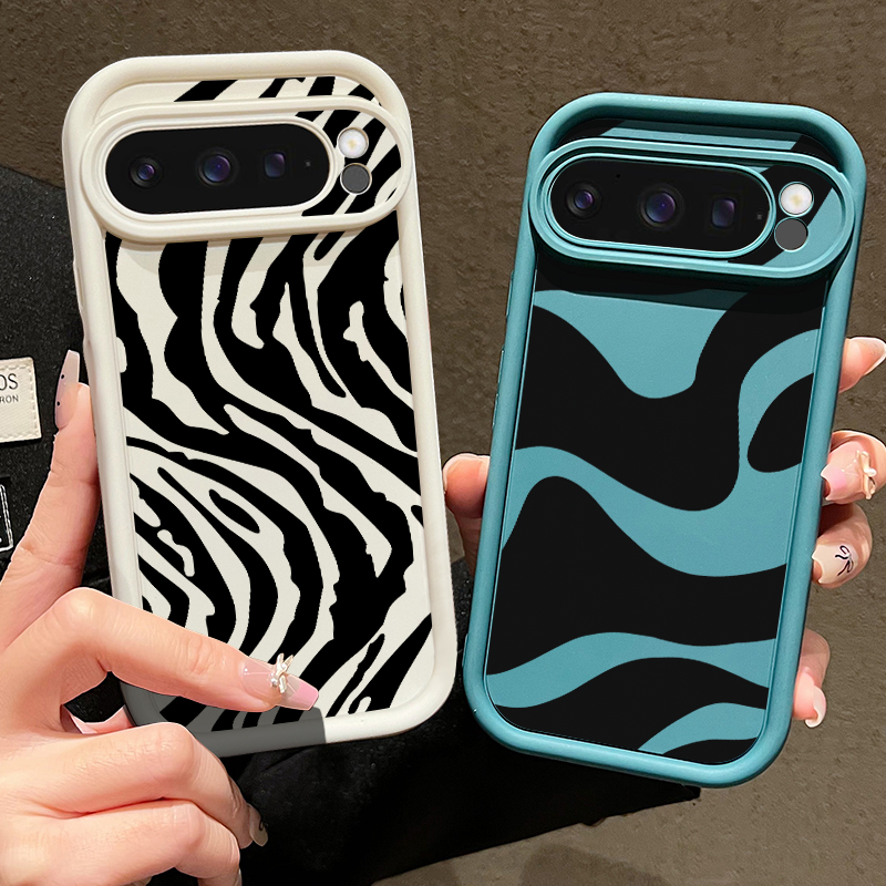 Zebra Stripe Pattern TPU Phone - Google Pixel 9 ulasan dan harga