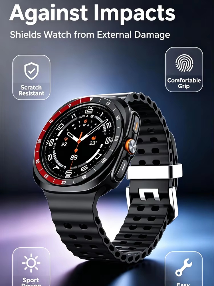 Scale Bezel+Case for Samsung G - Samsung Smartwatch Accessories ulasan dan harga