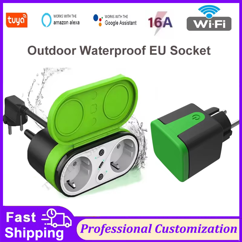 Tuya EU 16A Wifi Smart Outdoor - Smart Accessories ulasan dan harga