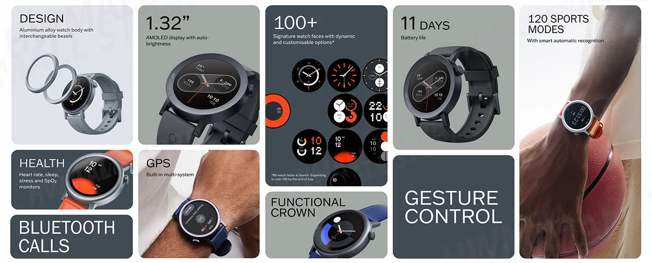 CMF Watch Pro 2 1.32inch AMOLE - Smartwatch X12 ulasan dan harga