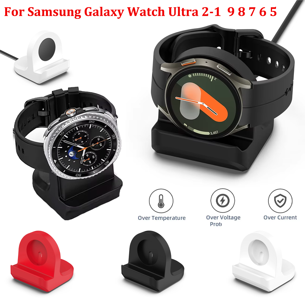 Silicone Charging Bracket for  - Samsung Smartwatch Accessories ulasan dan harga