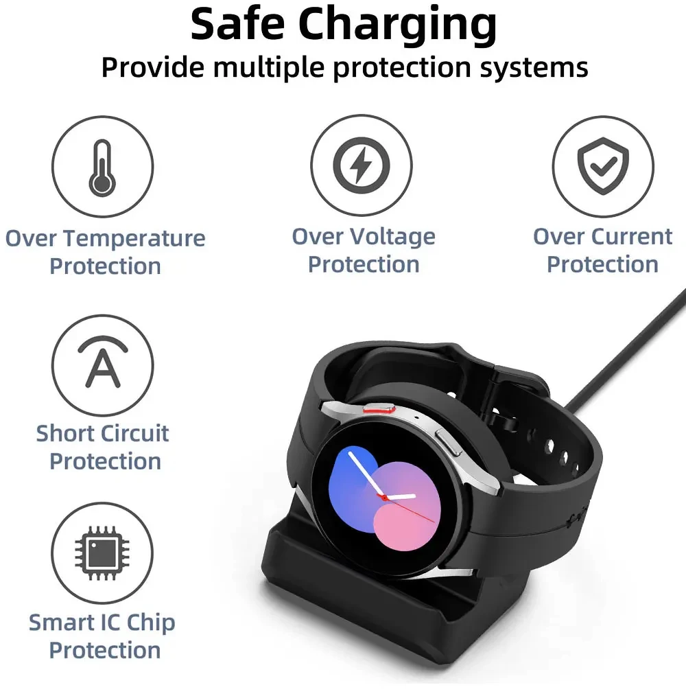 Silicone Charging Bracket for  - Samsung Smartwatch Accessories ulasan dan harga