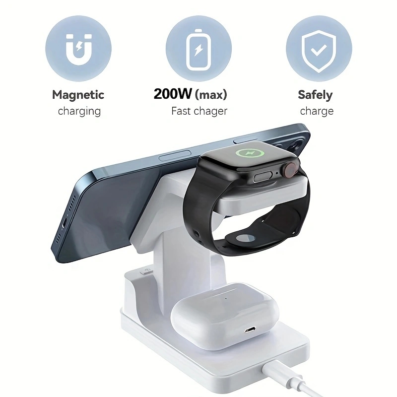 15W 4 In 1 Wireless Charger St - Smartwatch X12 ulasan dan harga
