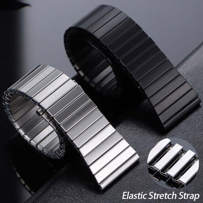 Expansion Elastic Metal Strap  - Motorola Smartwatch Accessories ulasan dan harga