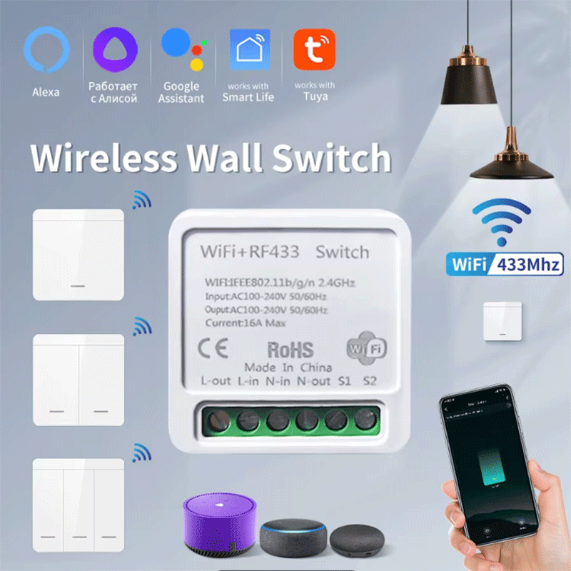 Tuya WiFi Smart Light Switch S - Smart Accessories ulasan dan harga