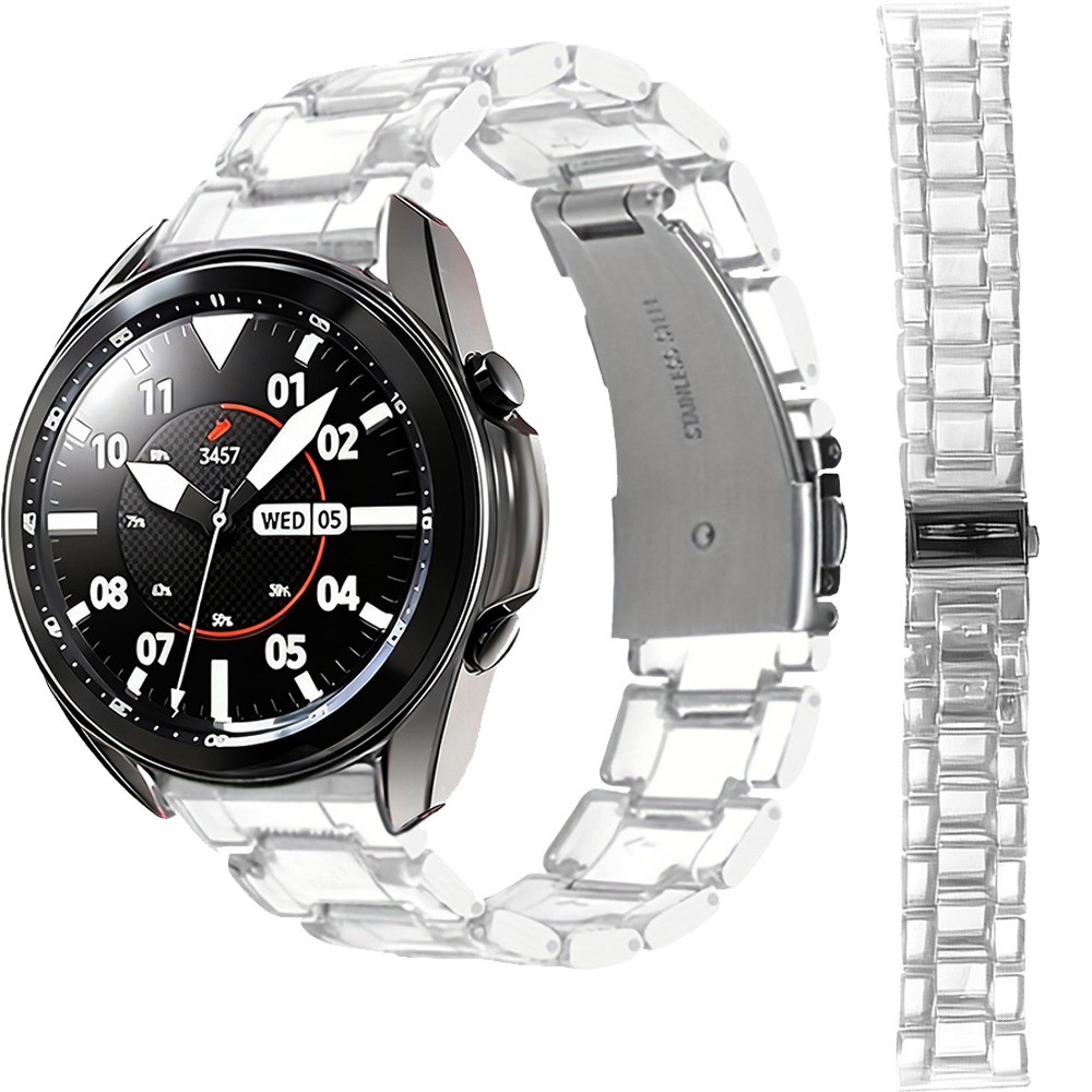Clear Resin Three-Link Band wi - Titan Smartwatch Accessories ulasan dan harga