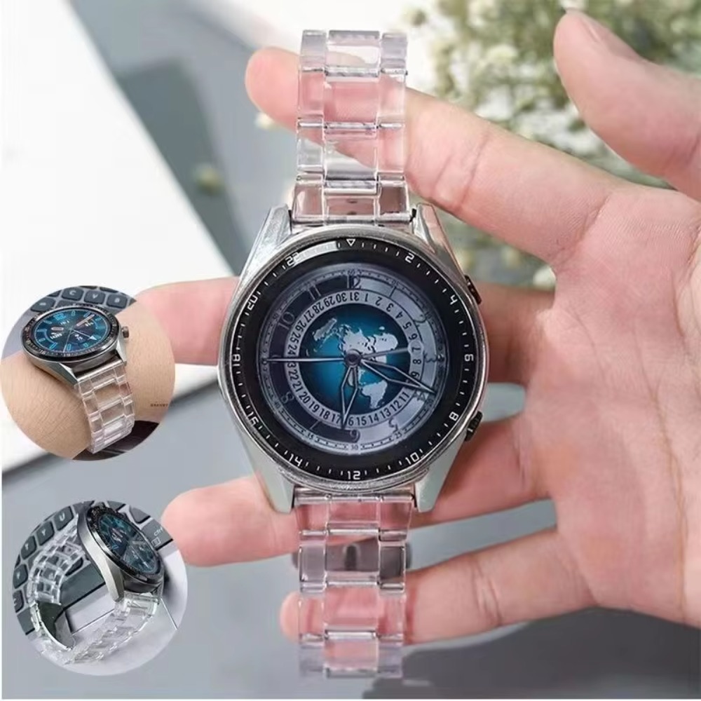 Clear Resin Three-Link Band wi - Titan Smartwatch Accessories ulasan dan harga