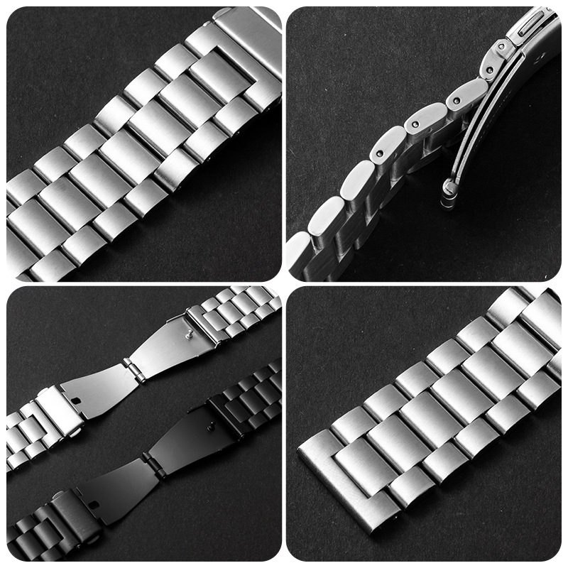 Stainless Steel Strap For Huaw - Motorola Smartwatch Accessories ulasan dan harga