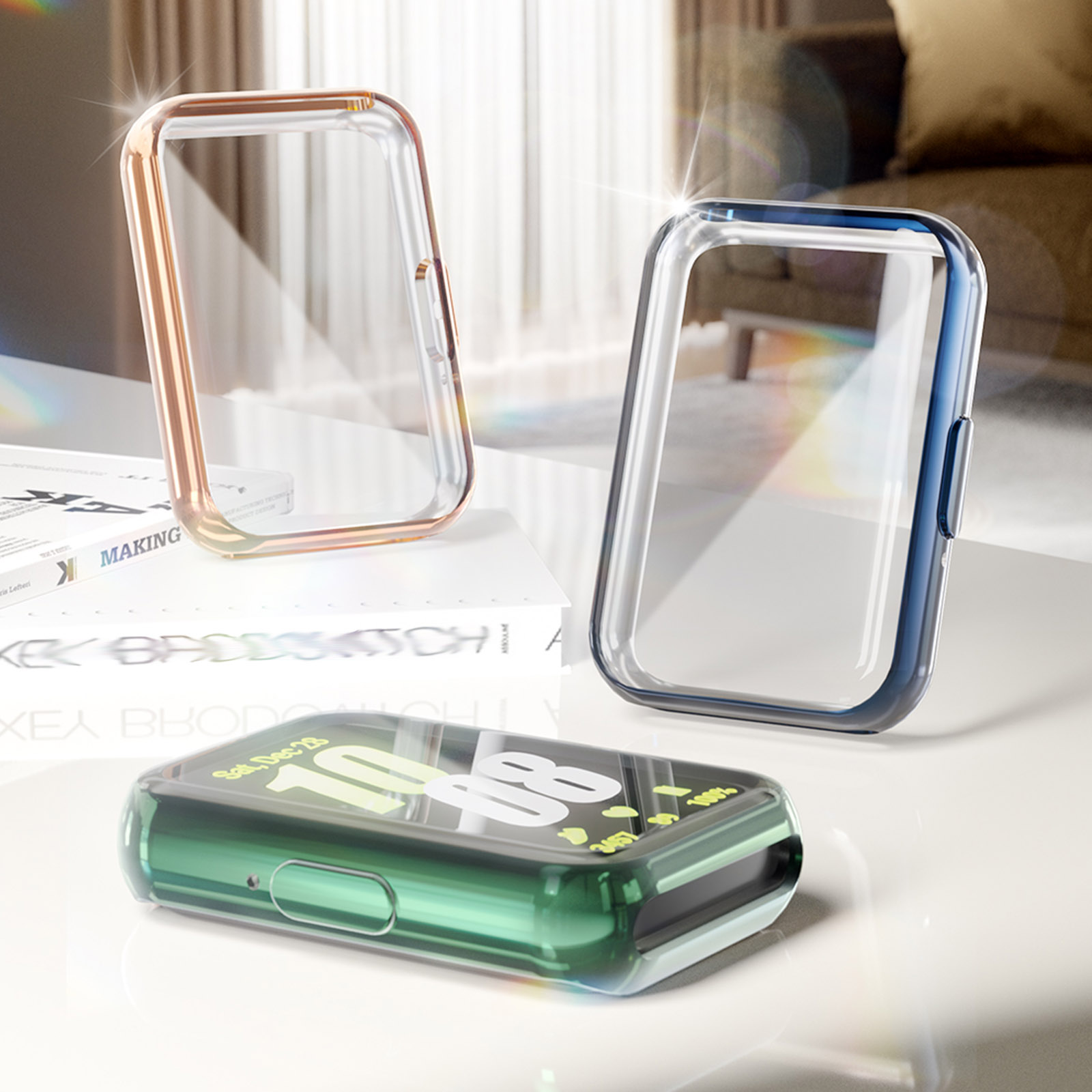 Cover for Samsung Galaxy Fit 3 - Samsung Smartwatch Accessories ulasan dan harga