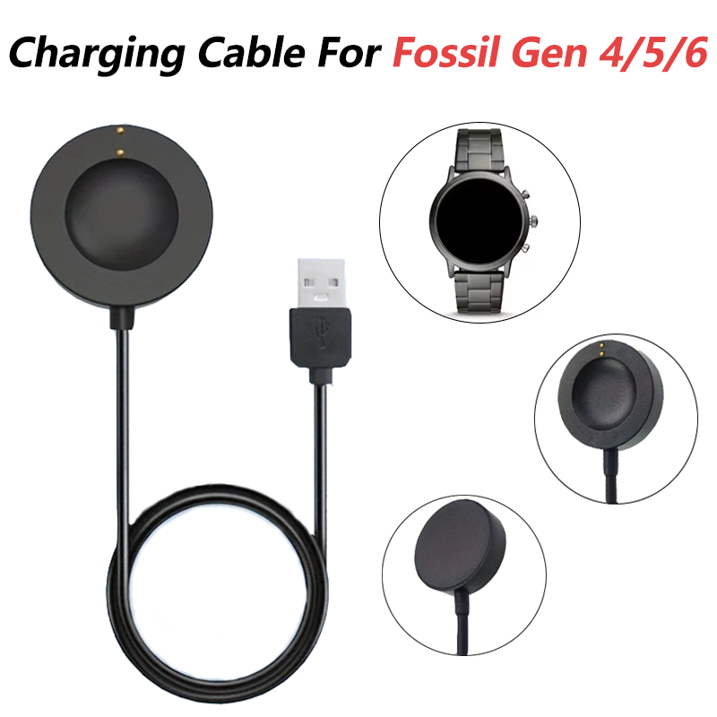 1M USB Charge Charger Dock For - Fossil Smartwatch Accessories ulasan dan harga