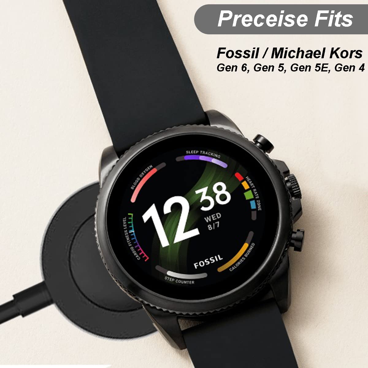 1M USB Charge Charger Dock For - Fossil Smartwatch Accessories ulasan dan harga