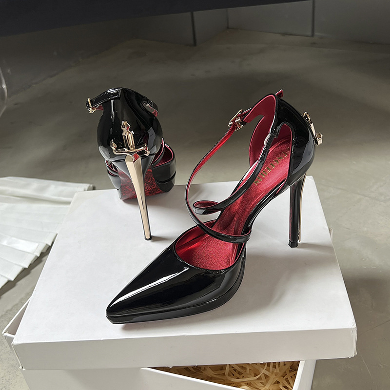 Women Pumps Quality Patent Lea - Leather Classic Strap ulasan dan harga