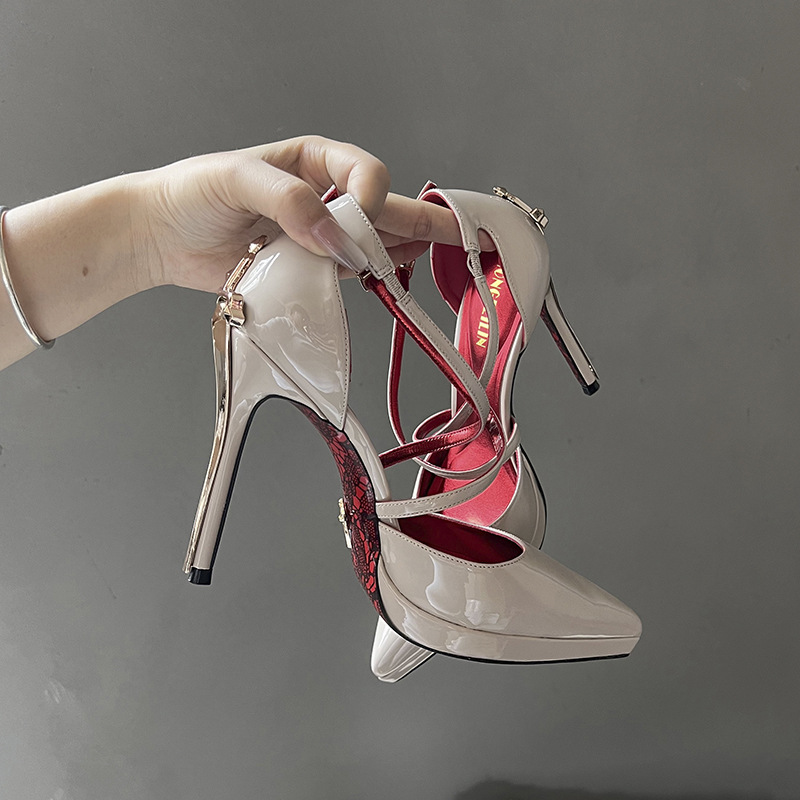 Women Pumps Quality Patent Lea - Leather Classic Strap ulasan dan harga