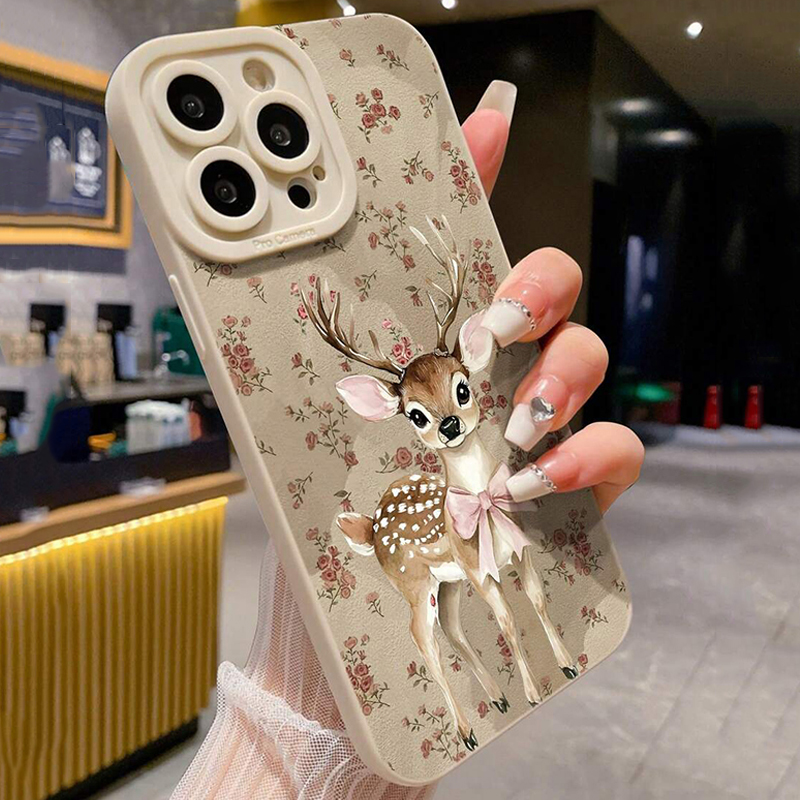Deer Painted Beige Minimalist  - Xiaomi Redmi Note 13 ulasan dan harga