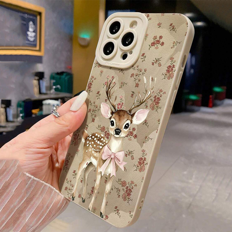 Deer Painted Beige Minimalist  - Xiaomi Redmi Note 13 ulasan dan harga