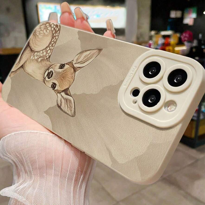 Deer Painted Beige Minimalist  - Xiaomi Redmi Note 13 ulasan dan harga
