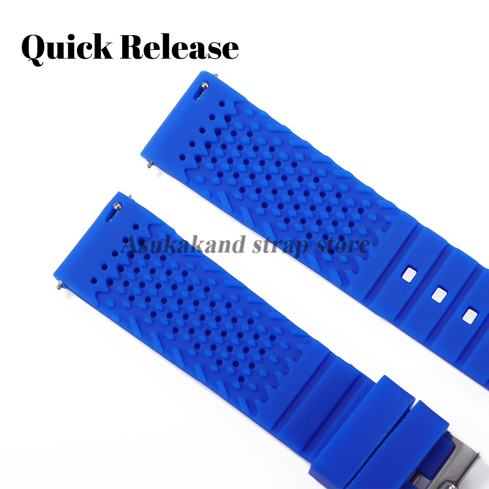 Silicone Watch Strap for Seiko - Leather Classic Strap ulasan dan harga