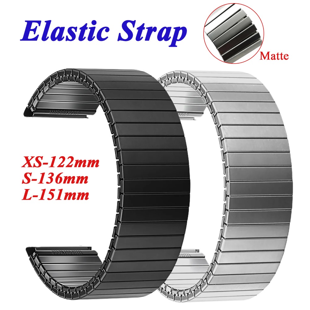 Stainless Steel Elastic Stretc - Motorola Smartwatch Accessories ulasan dan harga