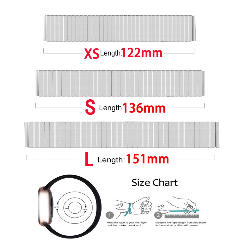 Stainless Steel Elastic Stretc - Motorola Smartwatch Accessories ulasan dan harga