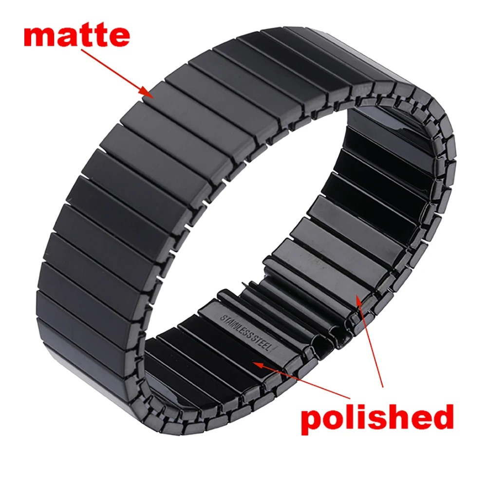 Stainless Steel Elastic Stretc - Motorola Smartwatch Accessories ulasan dan harga