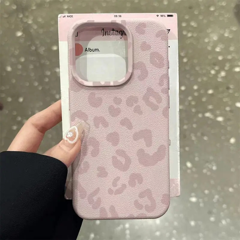 Pink Leopard Print Lichee Patt - Xiaomi Redmi Note 13 ulasan dan harga