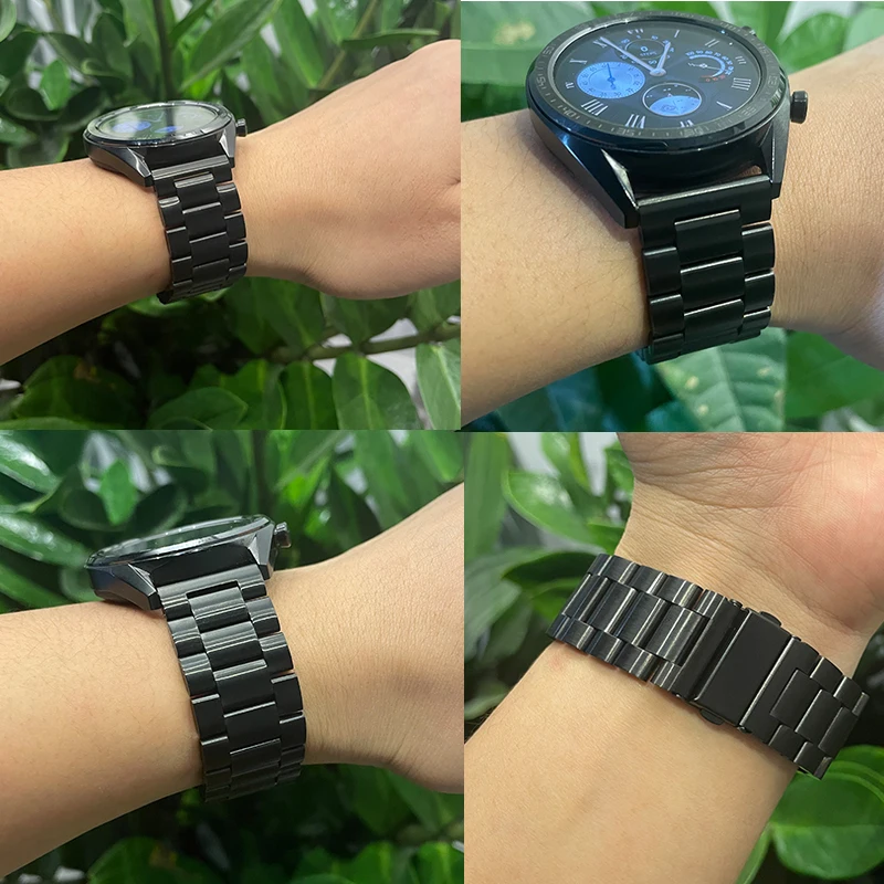 22mm 20mm Metal Band for Samsu - Motorola Smartwatch Accessories ulasan dan harga