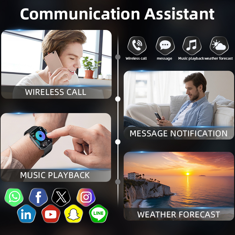 LIGE Women's Smart Watch Outdo - Smartwatch Custom ulasan dan harga