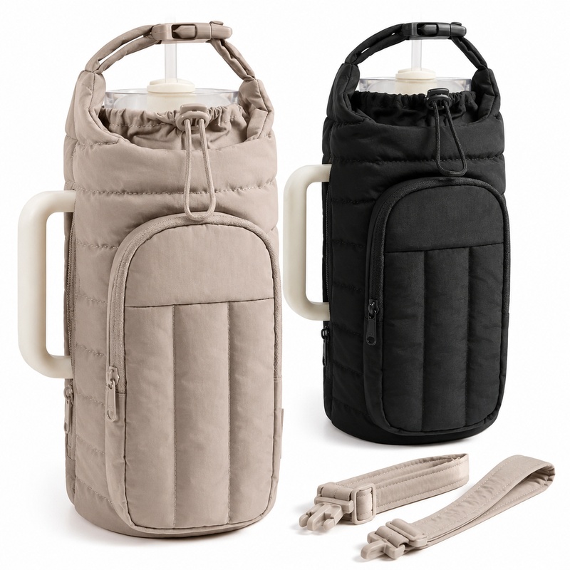 Puffer Water Bottle Carrier Ba - Rugged Sport Strap ulasan dan harga