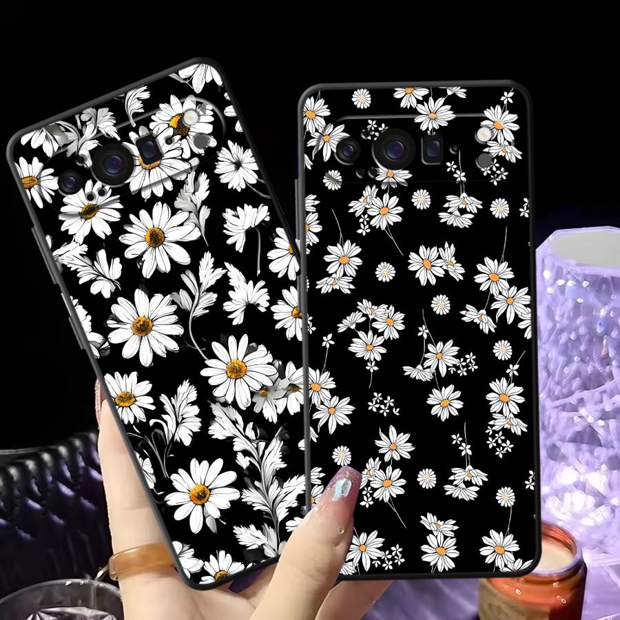 Monochrome Daisy Funda Phone C - Google Pixel 9 ulasan dan harga