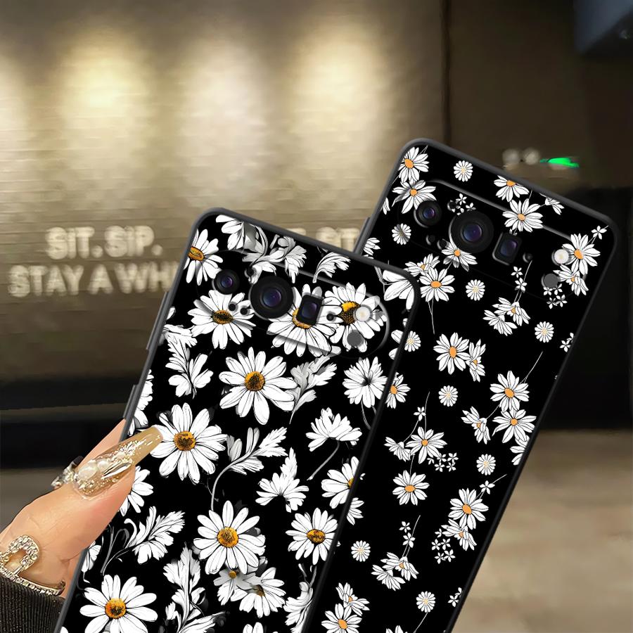Monochrome Daisy Funda Phone C - Google Pixel 9 ulasan dan harga