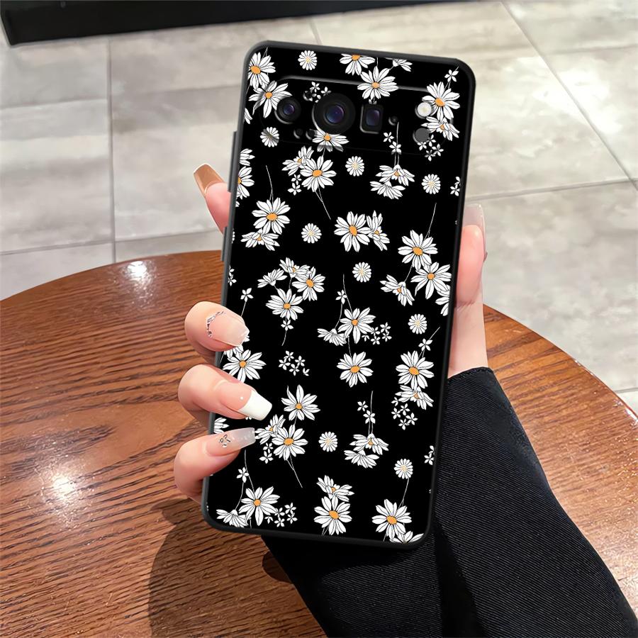 Monochrome Daisy Funda Phone C - Google Pixel 9 ulasan dan harga