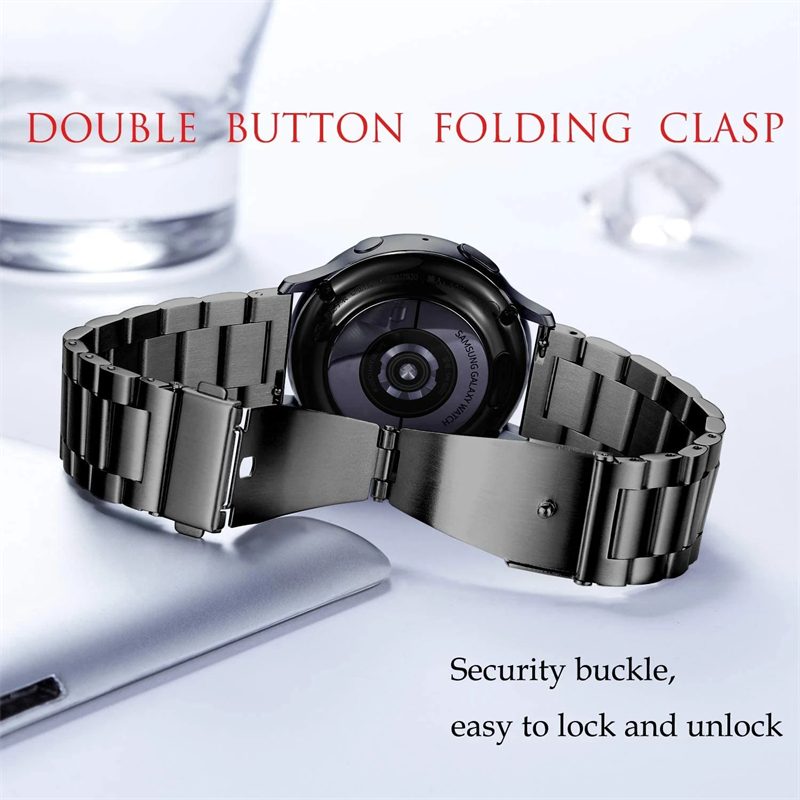 Stainless Steel Strap For Amaz - Motorola Smartwatch Accessories ulasan dan harga