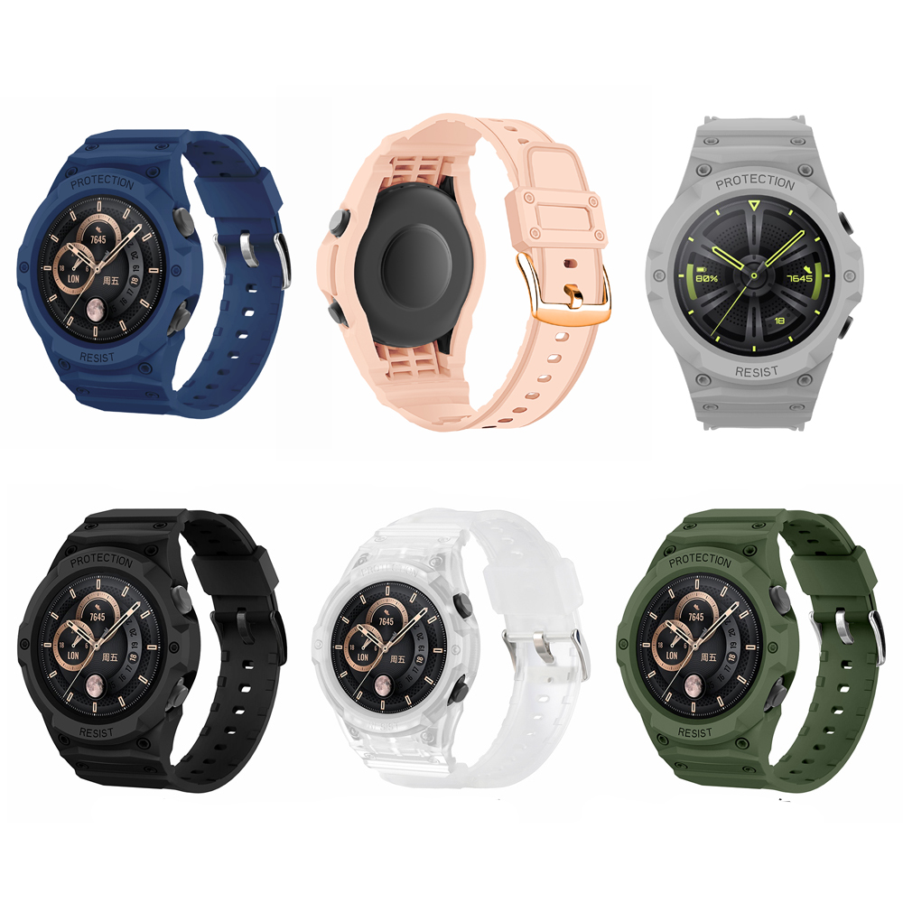 TPU Frame Shell Cover Wrist Wa - Rugged Sport Strap ulasan dan harga