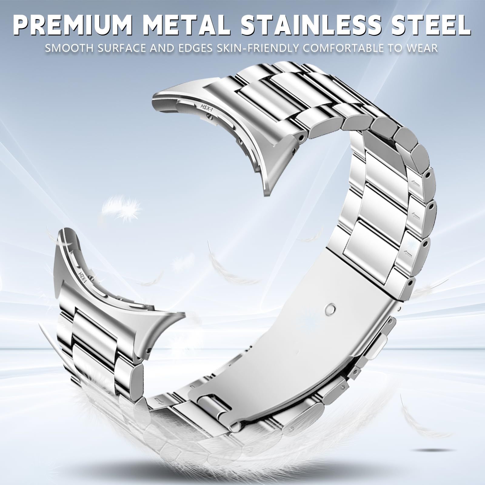 Stainless Steel Watch Strap Su - Motorola Smartwatch Accessories ulasan dan harga